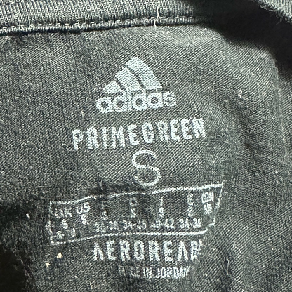 Adidas Black Tee with Bold Logo - Picture 3 of 3
